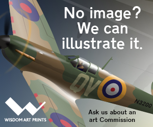 Rob Wisdom Spitfire Aviation Art